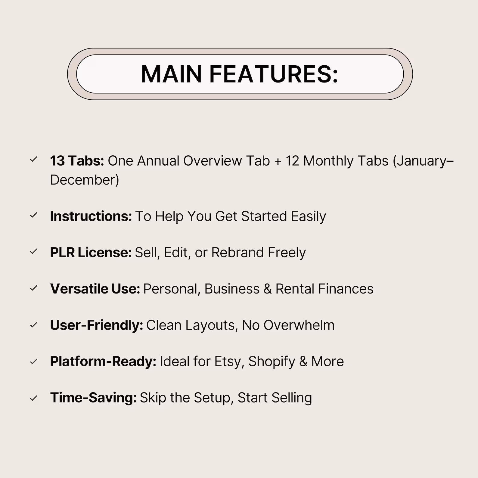 Budget Planner Template