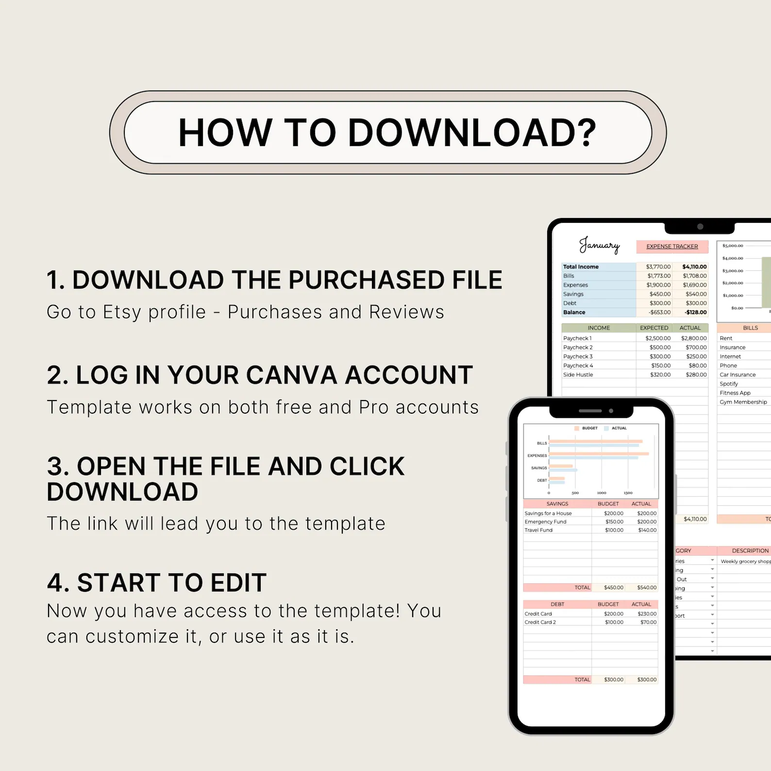 Budget Planner Template